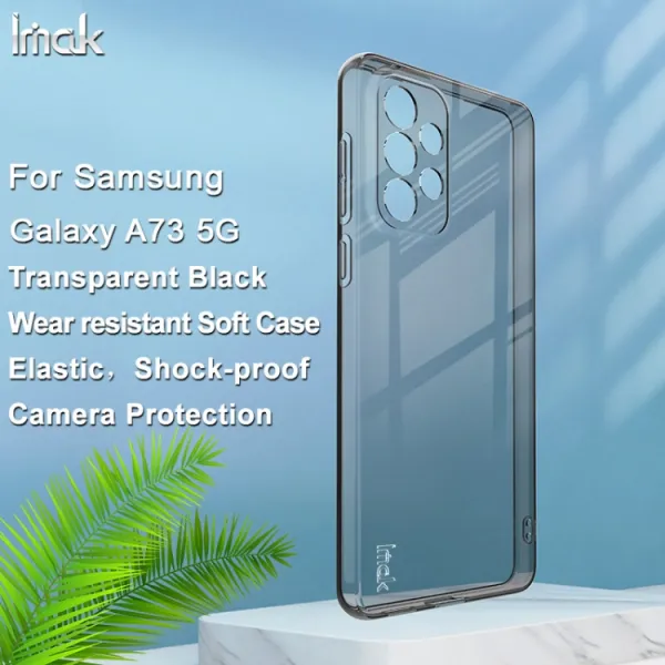 IMAK UX-5 Ochranný kryt Samsung Galaxy A73 5G čierny