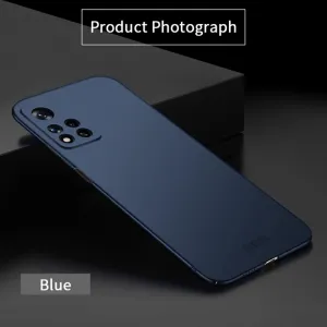 MOFI Ultratenký obal Xiaomi Redmi Note 11 Pro+ 5G modrý
