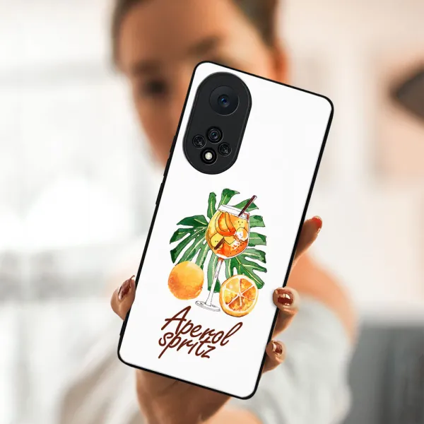 MY ART Silikónový obal Honor 50 / Huawei Nova 9 APEROL (127)