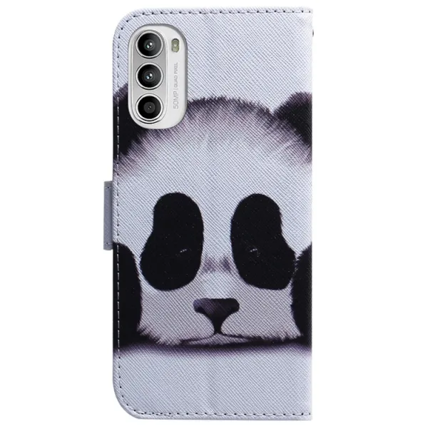 ART Peňaženkový kryt pre Motorola Moto G52 PANDA