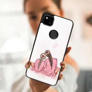 MY ART Silikónový obal Google Pixel 4a LIKE DAUGHTER (114)