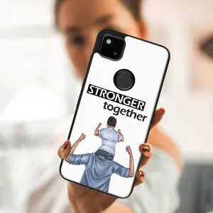 MY ART Silikónový obal Google Pixel 4a DADDY (116)