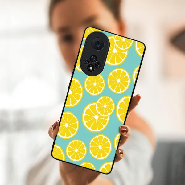 MY ART Silikónový obal Honor 50 / Huawei Nova 9 LEMON (121)