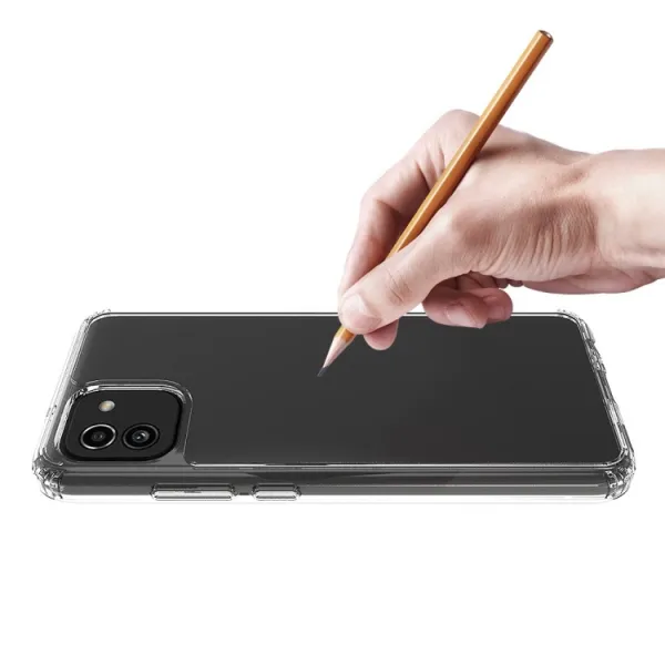 SHOCK Extra odolný kryt Samsung Galaxy A03 priehľadný