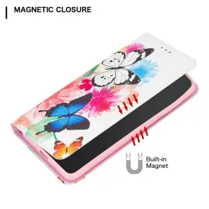 ART Peňaženkový kryt Xiaomi Poco M4 Pro 5G / Redmi Note 11S 5G BUTTERFLIES