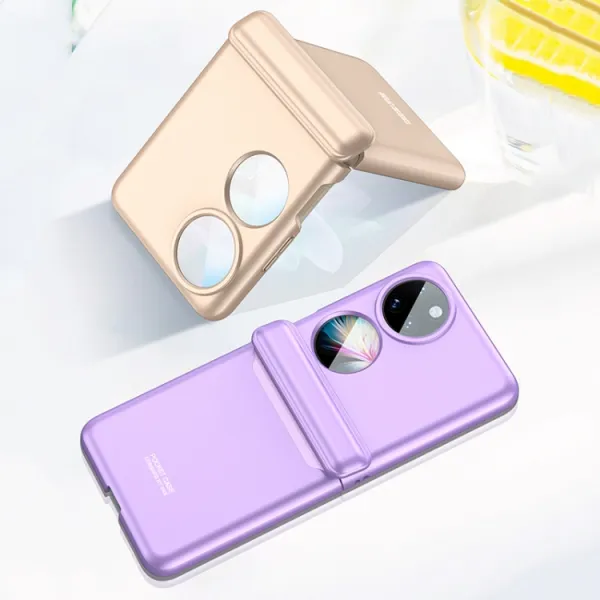GKK MAGNETIC Plastový obal Huawei P50 Pocket fialový