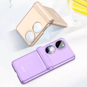 GKK MAGNETIC Plastový obal Huawei P50 Pocket fialový