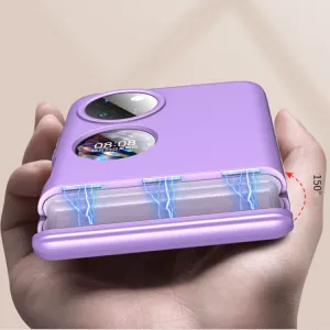 GKK MAGNETIC Plastový obal Huawei P50 Pocket ružový