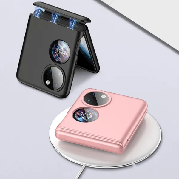 GKK MAGNETIC Plastový obal Huawei P50 Pocket ružový