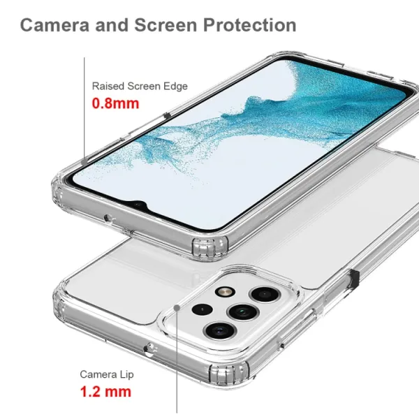 SHOCK Extra odolný kryt Samsung Galaxy A23 / A23 5G čierny