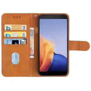 SMOOTH Peňaženkové puzdro Ulefone Armor X9 / X9 Pro hnedé