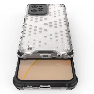 HONEYCOMB Ochranný kryt Realme C31 biely