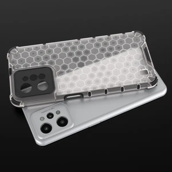HONEYCOMB Ochranný kryt Realme C31 biely
