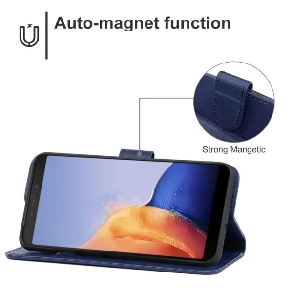 SMOOTH Peňaženkové puzdro Ulefone Armor X9 / X9 Pro modré