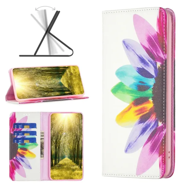 ART Peňaženkový kryt Xiaomi Poco M4 Pro 5G / Redmi Note 11S 5G SUNFLOWER