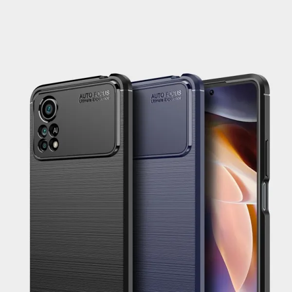 FLEXI TPU Kryt pre Xiaomi Poco M4 Pro modrý