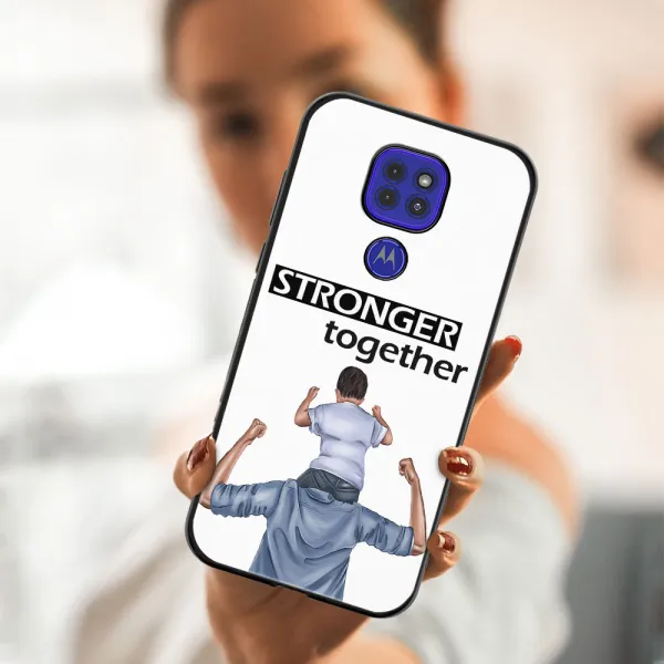 MY ART Silikónový obal Motorola Moto G9 Play / E7 Plus DADDY (116)