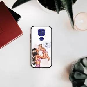 MY ART Silikónový obal Motorola Moto G9 Play / E7 Plus LOVING MOM (115)