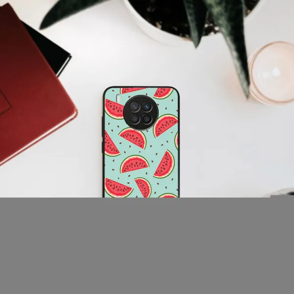 MY ART Silikónový obal Huawei Nova 8i WATERMELON (120)