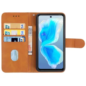 SMOOTH Peňaženkové puzdro Tecno Camon 18 hnedé