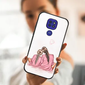 MY ART Silikónový obal Motorola Moto G9 Play / E7 Plus DAUGHTER (114)