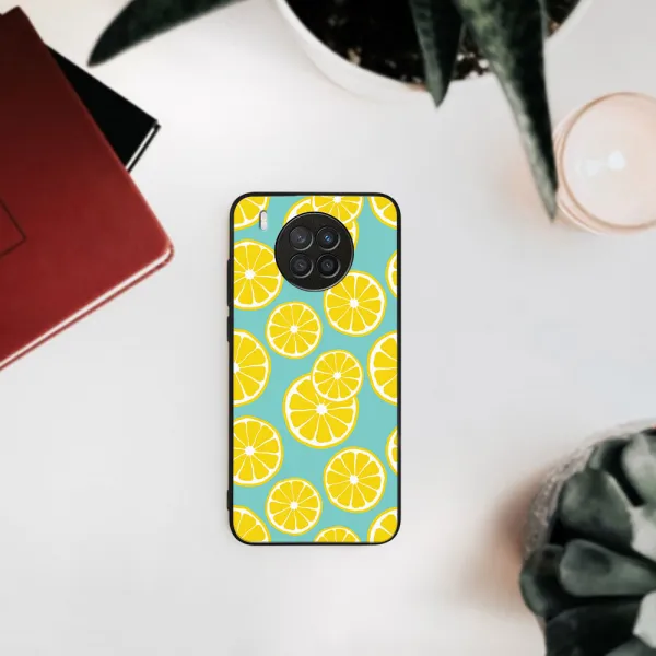 MY ART Silikónový obal Huawei Nova 8i LEMON (121)