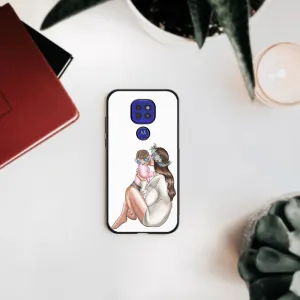 MY ART Silikónový obal Motorola Moto G9 Play / E7 Plus BABY GIRL (111)