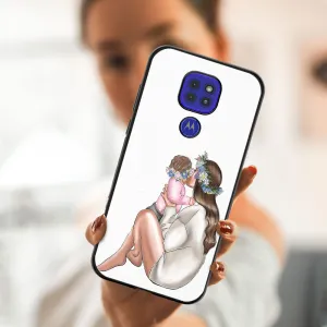 MY ART Silikónový obal Motorola Moto G9 Play / E7 Plus BABY GIRL (111)