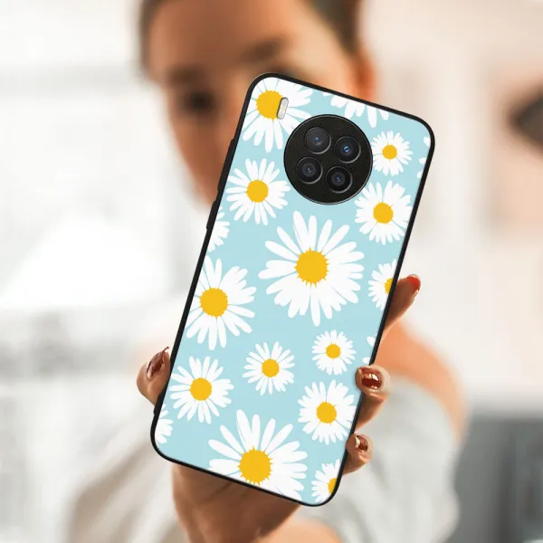 MY ART Silikónový obal Huawei Nova 8i CAMOMILE (124)
