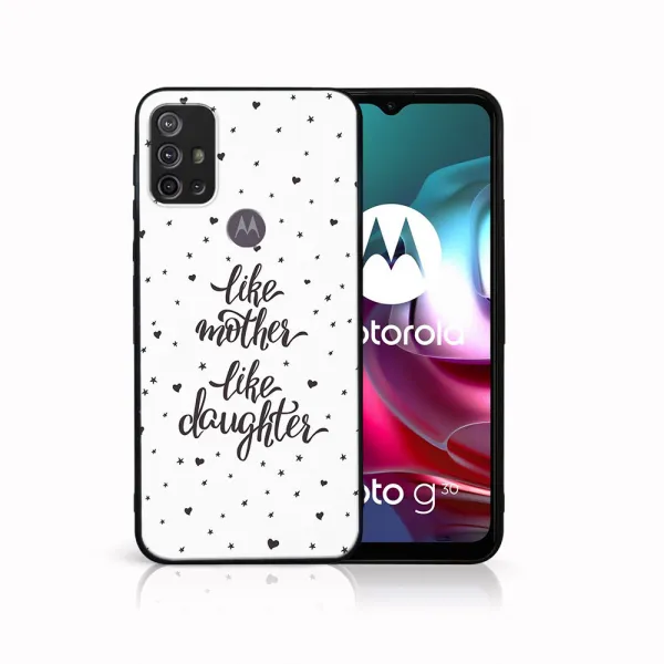 MY ART Silikónový obal Motorola Moto G10 / G20 / G30 LIKE MOTHER (113)