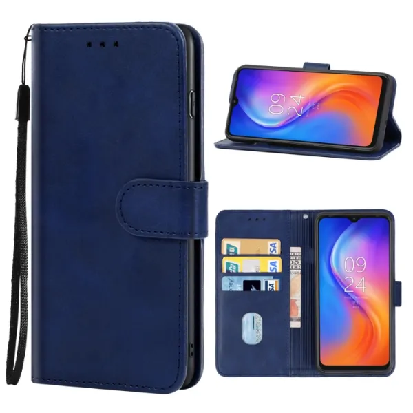 SMOOTH Peňaženkové puzdro Tecno Spark 8 modré