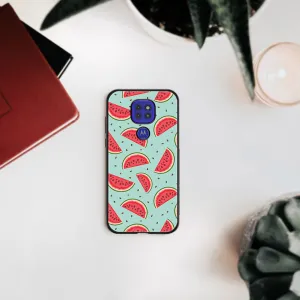 MY ART Silikónový obal Motorola Moto G9 Play / E7 Plus WATERMELON (120)