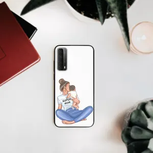 MY ART Silikónový obal Huawei P Smart 2021 SUPERMOM (112)