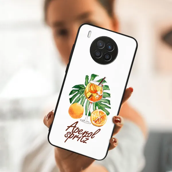 MY ART Silikónový obal Huawei Nova 8i APEROL (127)