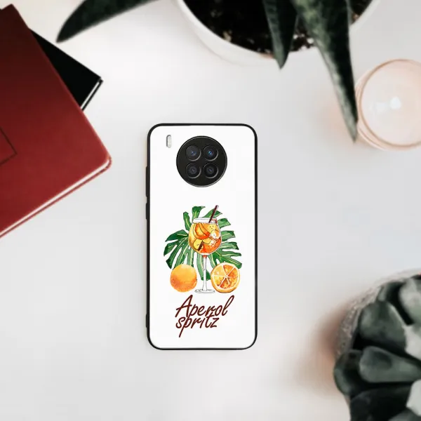 MY ART Silikónový obal Huawei Nova 8i APEROL (127)