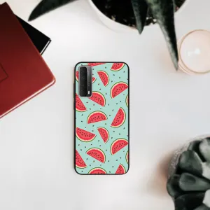 MY ART Silikónový obal Huawei P Smart 2021 WATERMELON (120)