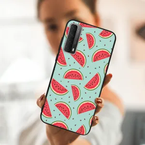 MY ART Silikónový obal Huawei P Smart 2021 WATERMELON (120)
