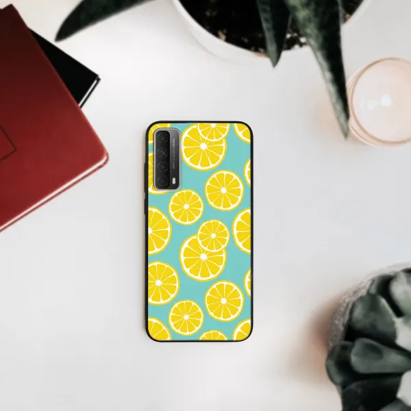 MY ART Silikónový obal Huawei P Smart 2021 LEMON (121)
