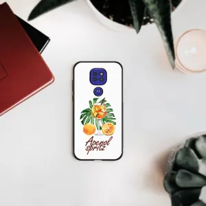 MY ART Silikónový obal Motorola Moto G9 Play / E7 Plus APEROL (127)