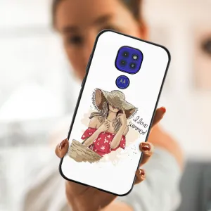 MY ART Silikónový obal Motorola Moto G9 Play / E7 Plus SUMMER (129)