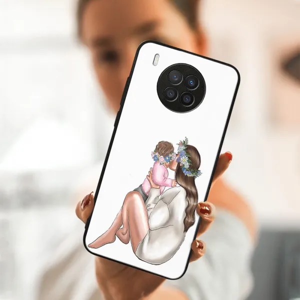 MY ART Silikónový obal Huawei Nova 8i BABY GIRL (111)