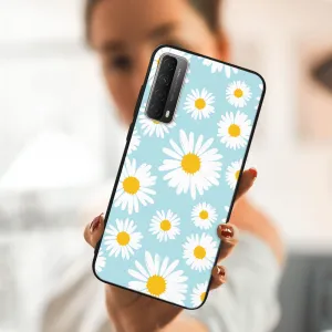 MY ART Silikónový obal Huawei P Smart 2021 CAMOMILE (124)