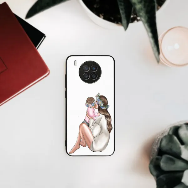 MY ART Silikónový obal Huawei Nova 8i BABY GIRL (111)