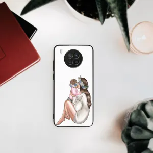 MY ART Silikónový obal Huawei Nova 8i BABY GIRL (111)