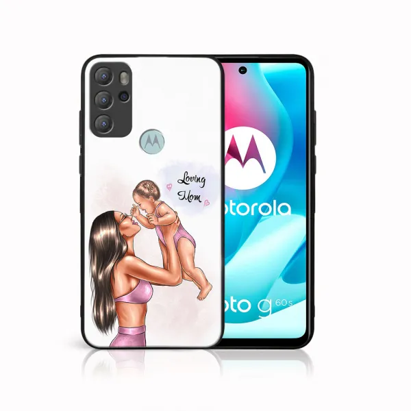 MY ART Silikónový obal Motorola Moto G60s LOVING MOM (115)