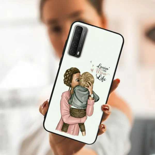 MY ART Silikónový obal Huawei P Smart 2021 MOM LIFE (118)