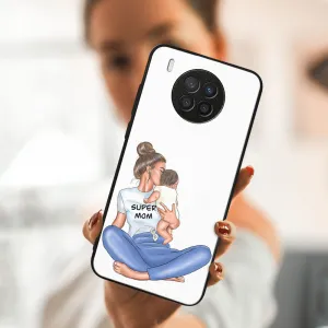 MY ART Silikónový obal Huawei Nova 8i SUPERMOM (112)
