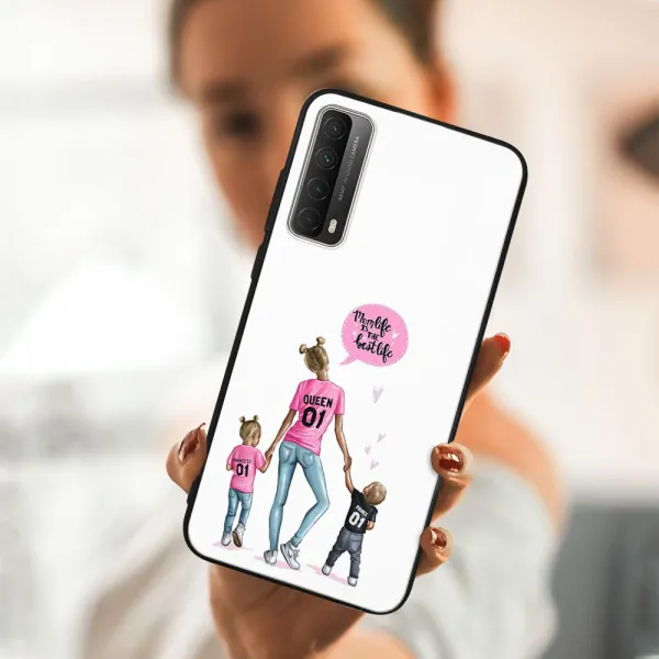MY ART Silikónový obal Huawei P Smart 2021 MOM (119)