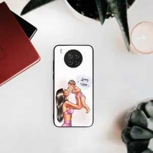 MY ART Silikónový obal Huawei Nova 8i LOVING MOM (115)