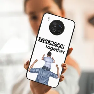 MY ART Silikónový obal Huawei Nova 8i DADDY (116)
